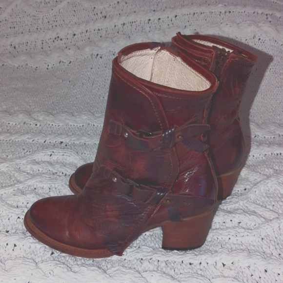 Freebird By Steven Cleo Congac Colored Size 7 Boots - Picture 2 of 5